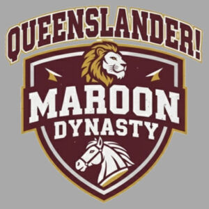 Queenslander 'Maroon Dynasty' Unisex T-Shirt Design