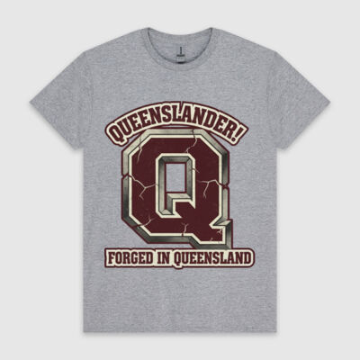 Queenslander 'Forged in Queensland' Unisex T-Shirt Thumbnail