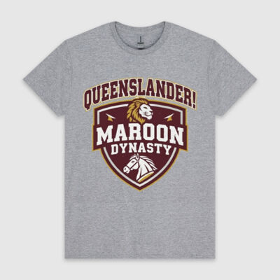Queenslander 'Maroon Dynasty' Unisex T-Shirt Thumbnail