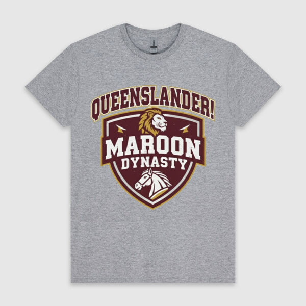 Queenslander 'Maroon Dynasty' Unisex T-Shirt Thumbnail